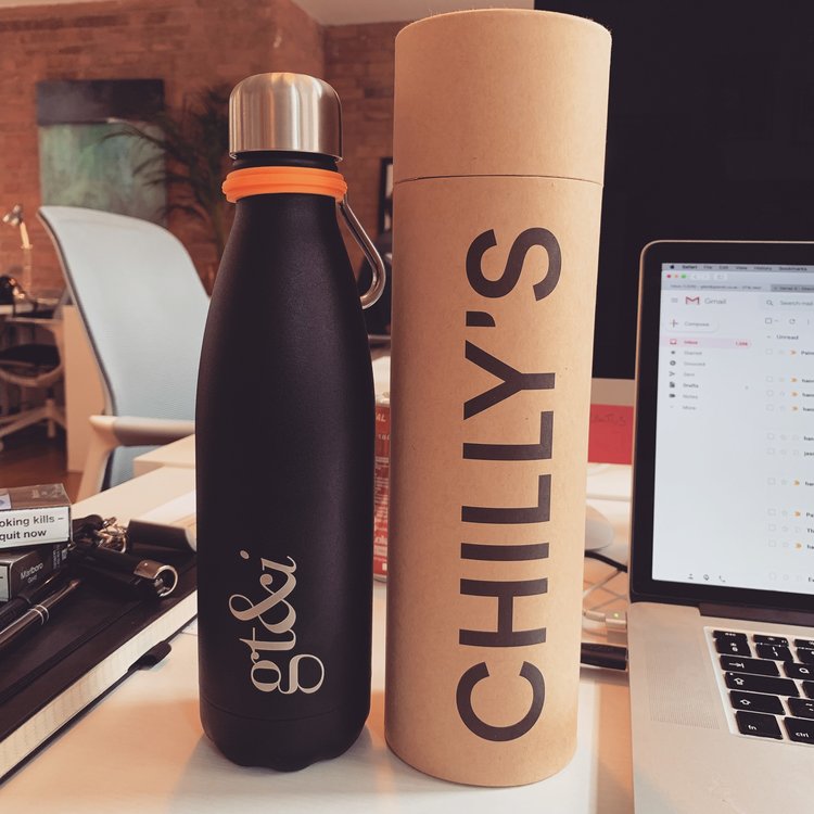 gt&i Chilli’s water bottle