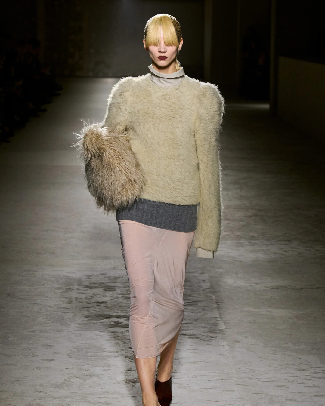Mohair on the catwalk